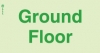 Low Location Lighting, Polycarbonate self-adhesive floor indication signs, Ground floor