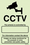 Warning signs, CCTV signage, CCTV