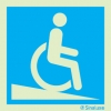 Public information signs, Wheelchair ramp