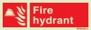 Aluminium signs, Fire hydrant