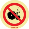 Self-adhesive signs, Safety signage for industrial equipment, Flammable liquid