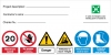 Signs for wind turbines, Specific for wind farms