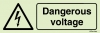 Signs for wind turbines, Warning signs, Dangerous voltage