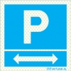 Reflecto-luminescent signs, Parking signs