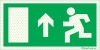 Reflecto-luminescent signs, Emergency escape route, Up